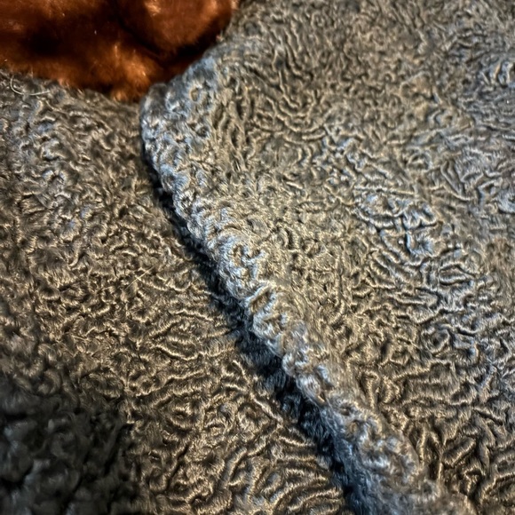 Vintage lambswool and Mink fur coat​ - Picture 9 of 10